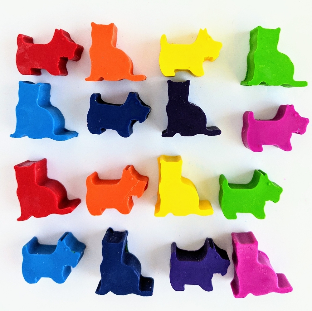 Raining Cats & Dogs Crayon Set
